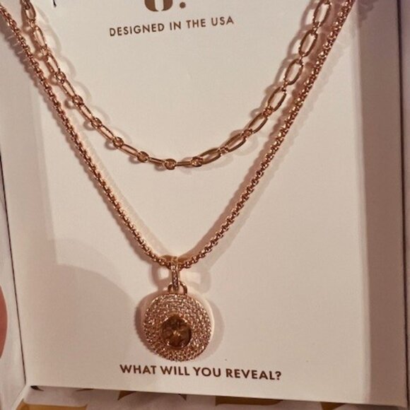 NK81249 LUXE LAYER NECKLACES - Picture 1 of 3